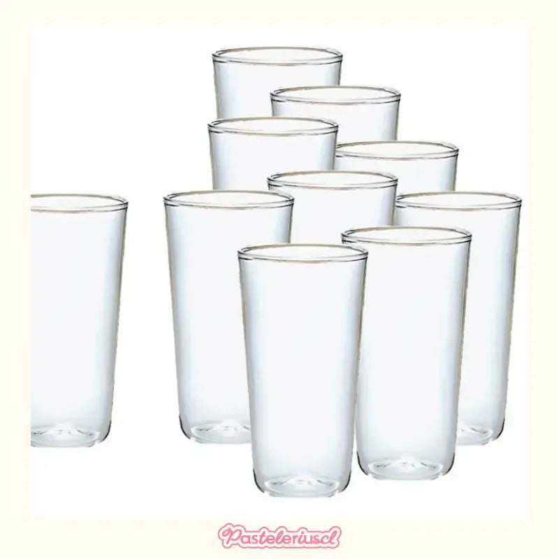 50 Set Vasos Desechables Vaso Plastico Vasos Acrilicos 300ml Vasos Transparentes Vasos Descartables Duros Vasos Plástico Resistente Vasos Plásticos De Fiesta Vasos Acrílicos Set De Vasos Pasteleriuscl