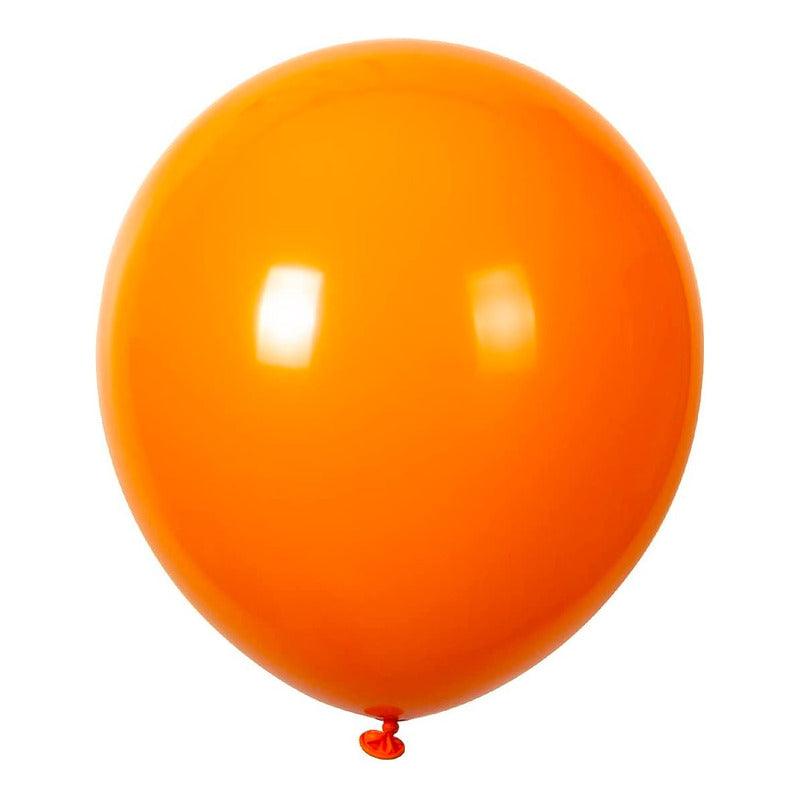 Pack 25 Set De Cumpleaños Globos Cumpleaños Globos Naranja Pack X25 Globos Naranja Metalizado 100943