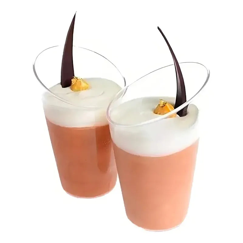 X20 Pocillo Desechable Pocillos Plásticos Para Postres 60ml Color Transparente