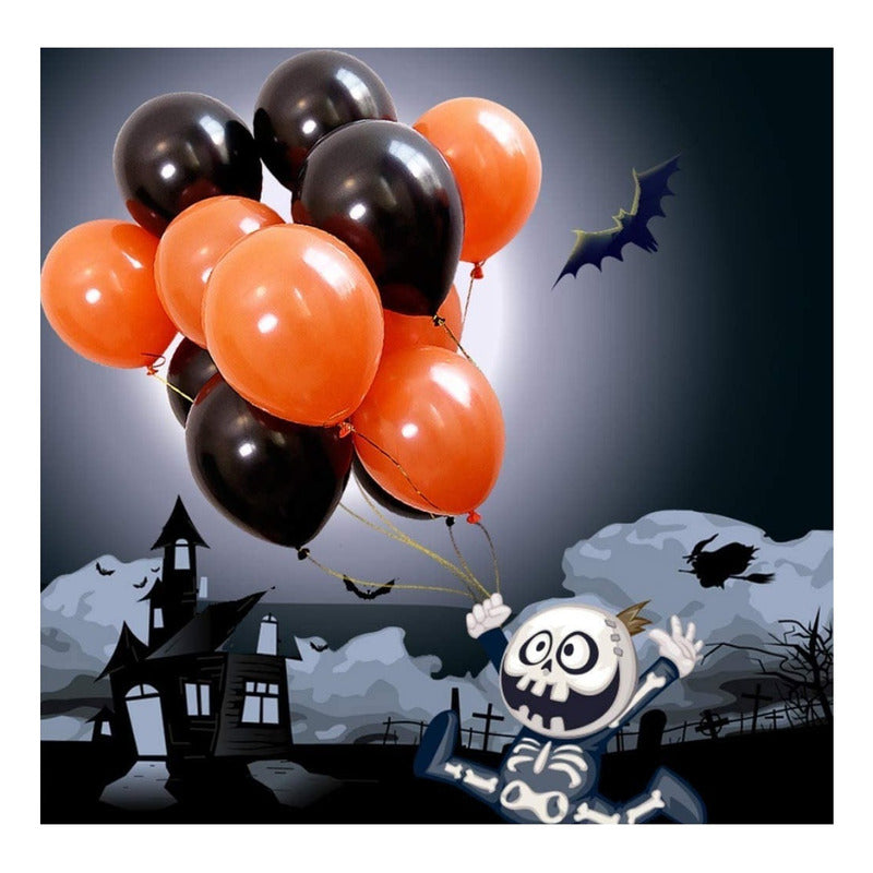 25 Set De Cumpleaños Globos Cumpleaños Globo Naranja 0959