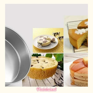 Moldes De Aluminio Para Tortas Molde Desmontable Molde 28cm Molde Queque Molde Bizcocho Moldes Para Queques Moldes Para Horno Molde Brownie Molde Metálico Desmontable Moldes Torta Grande Pasteleriuscl