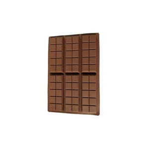 2 Moldes De Chocolate Moldes Barra De Chocolate Silicona 066 Pack X2 Marrón  Barras 6066