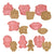 8 Moldes Galletas Halloween Cortadores De Galletas Cortador