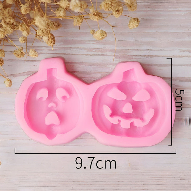 Molde De Silicona Molde Calabaza Molde Fondant Calabaza 2301 - Rosa 2 Cavid 2301
