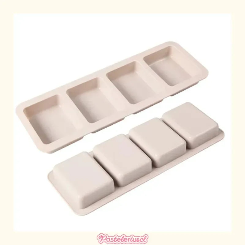 Moldes Silicona Molde De Silicona De Jabon Molde Jabon 4cavi Moldes De Silicona Loción De Bombas De Baño Para Hacer Jabón Moldes De Silicona Jabon Silicona Molde De Jabon Cuadrado Pasteleriuscl Gris