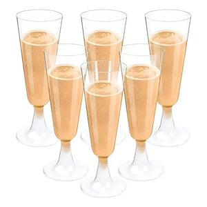 20 Copas De Champagne Copa Acrilico Copas Champaña 5oz/162ml Transparente