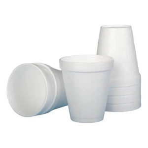 Set X50 Vasos Plasticos Reutilizables Fiesta Vaso Grande Vasos Termicos Vasos Desechables Vaso Plumavit 10oz 296ml Color Blanco Pasteleriuscl