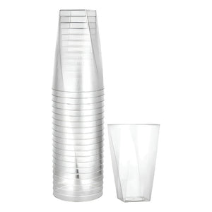 100 Vaso Desechable Plastico Vaso 7oz Vasos Plasticos 200ml Desechables Vasos Para Bebidas Juego De Vasos Descartables Vasos Grande Vasos Plásticos Pasteleriacl