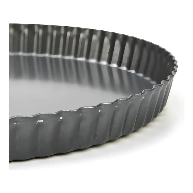 Molde Tartaleta Desmontable Antiaderente Sweetcook 26cm Gris Gris Oscuro