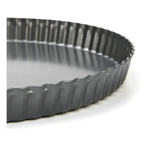 Molde Tartaleta Desmontable Antiaderente Sweetcook 26cm Gris Gris Oscuro