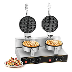 Waflera Doble Maquina Para Waffles Waflera Grande 2400w Wafleras Con Formas Waffle Maquina Para Hacer Waffles Maquina De Waffles Wuaflera Waflera Industrial Waflera Doble Maquina Waflera Pasteleriuscl