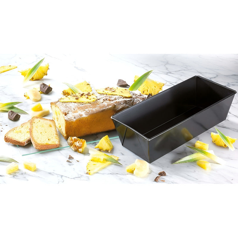 Molde Pan Molde Para Pan De Molde Rectangular Queque 35cm Gris