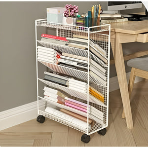 Organizador De Escritorio Sujetalibros Librero Apoya Libros Blanco / Sujetalibros / Librero Pequeño/ Bibliotecas