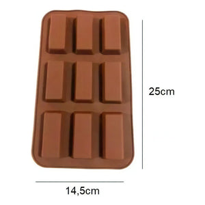 4 Moldes Silicona Chocolate Molde De Silicona Barra Cereal Molde De Chocolates En Barra Moldes De Barra Energetica Pasteleriacl