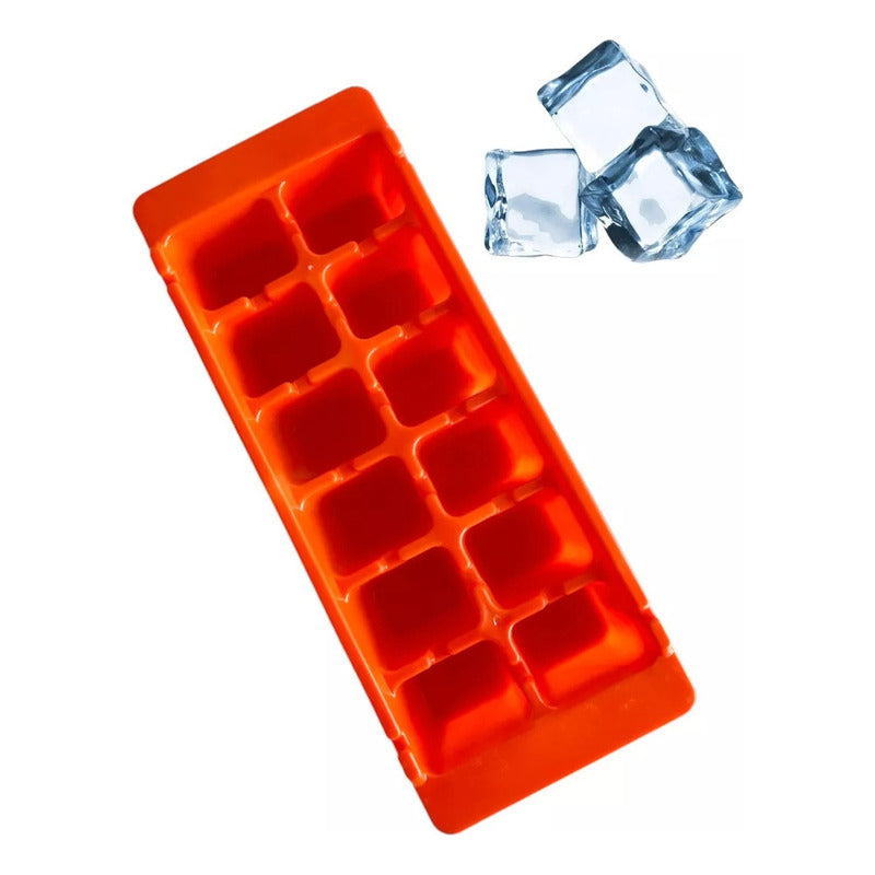 Cubetas Hielo Cubetera Hielera Hacer Cubos Cubeta Hielo Molde Para Hielo 12cav Ice Cube Hieleras