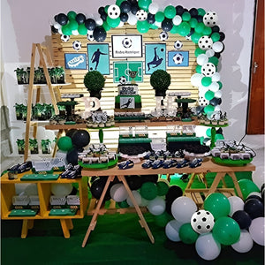 Arcos De Globos Decoracion Globos Verde Globos Futbol 94pcs