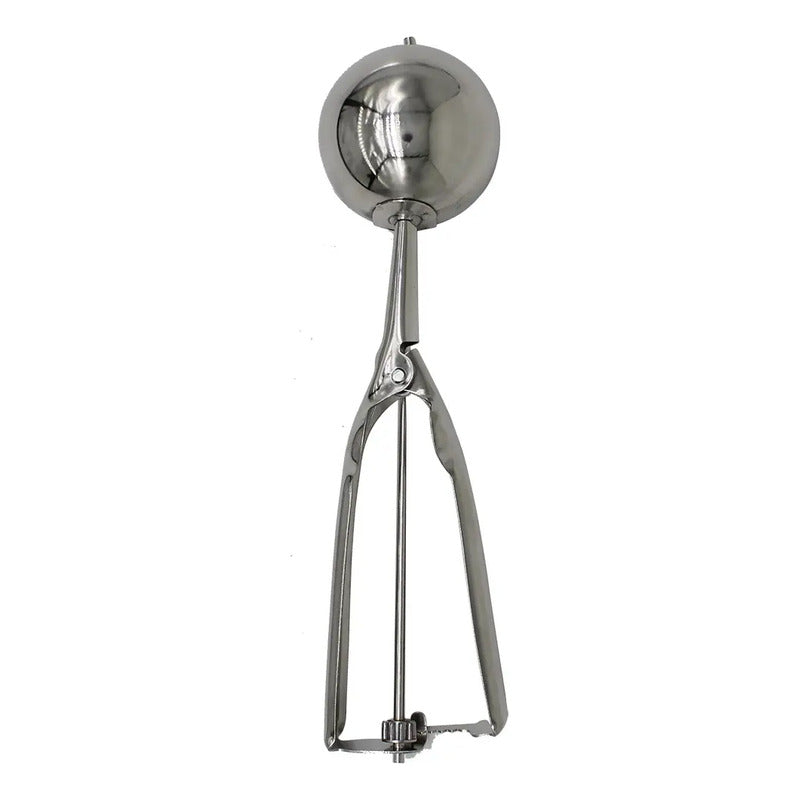 Cuchara De Helado De Acero Inoxidable Con Eyector 6cm Gris Claro