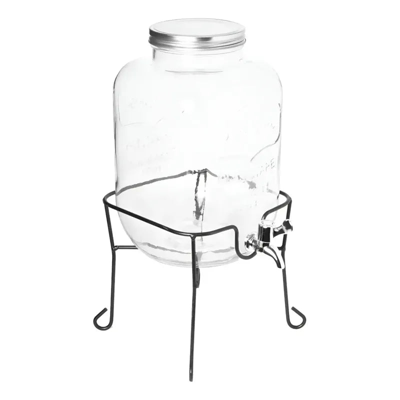 Dispensador De Jugo Con Atril Dispensadores Bebidas Tarro 4l Dispensador Sobremesa Portatil Cocina Dispensador De Bebidas Recipiente Pasteleriuscl