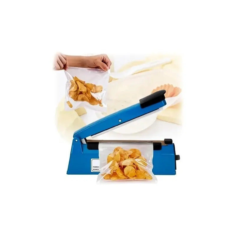 Sellador De Bolsas Selladora Maquina Selladora Selladora 30c Azul
