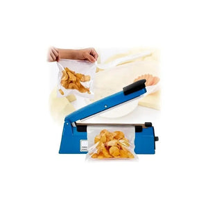 Sellador De Bolsas Selladora Maquina Selladora Selladora 30c Azul