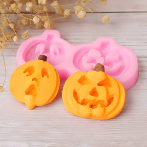 Molde De Silicona Molde Calabaza Molde Fondant Calabaza 2301