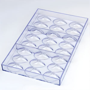 Pack X4 Moldes Para Bombones Molde Para Chocolate Ovalados