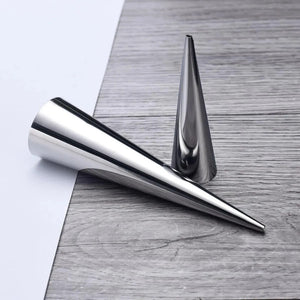 X120 Cono Molde Para Cannoli Cachito Croissant Pan Danes Molde Para Cachito Cachitos Rellenos Molde Conico Molde Para Croissant Pasteleriuscl Gris