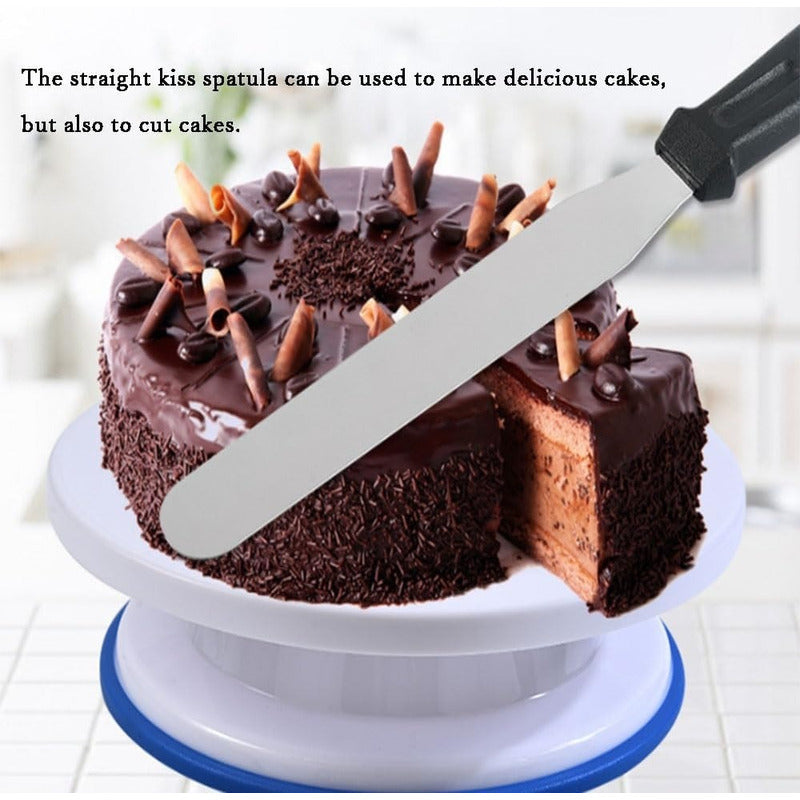 Espatula Cocina Espatula Repostera Espatula Para Alisar 38cm Gris (019)