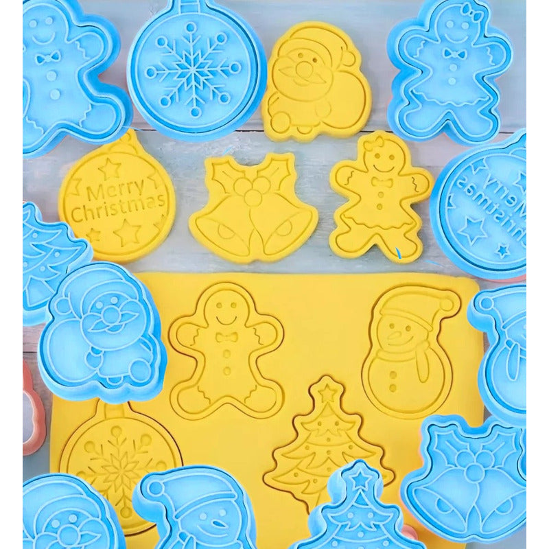 Cortador Galletas 3d Navidad Cortadores De Galletas Navidad