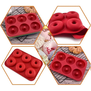 Moldes Silicona Donas Moldes De Silicona Donut Molde Dona Multicolor