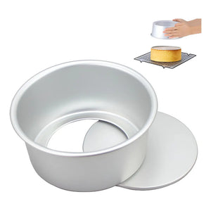 Molde De Aluminio Para Tortas Desmontable 24cm Molde De Aluminio 24cm Molde Redondo Desmontable 24cm Tarta Molde... Gris