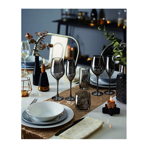 Set Copas Copa Vino Copas De Cristal Copas Ramazzotti Negra