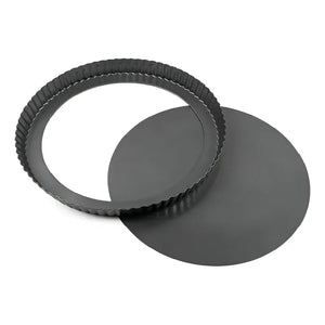 Pack X2 Molde Desmontable Moldes Para Tartaleta 30 Cm Utensilios Para Hacer Tartaletas Molde Para Tartas Para Hornear Resistentes Para Tartaletas Pasteles De Mousse Moldes De Kuchen Pasteleriuscl Gris