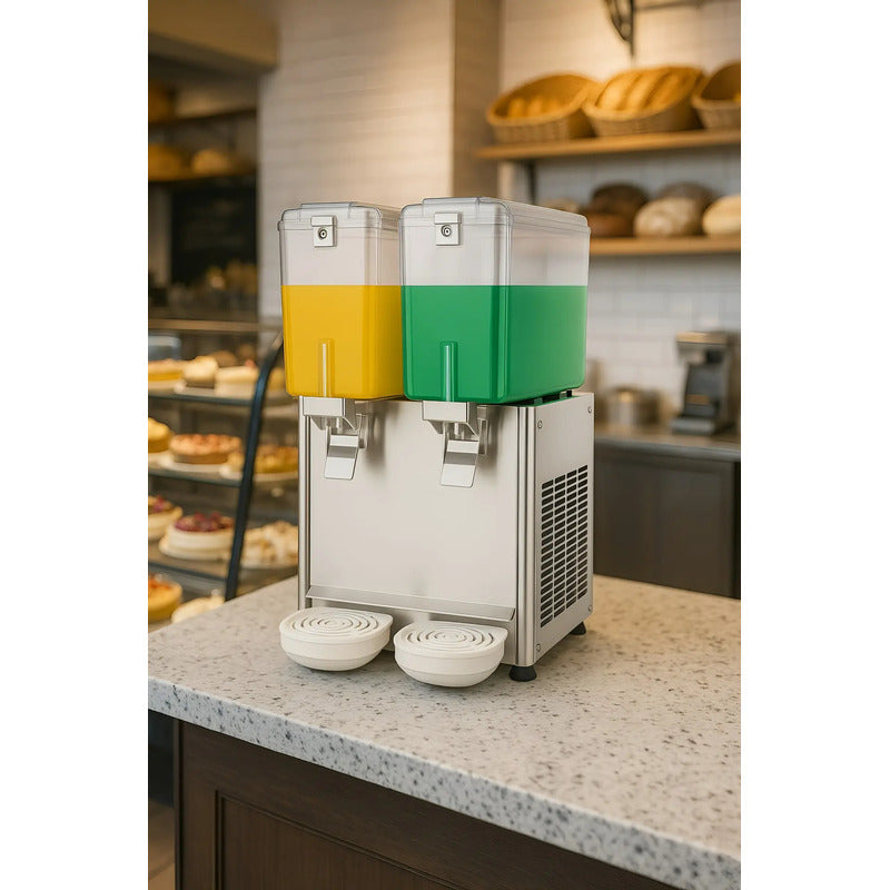 Dispensadores Bebidas Doble Dispensador Agua Electrico 18l Multicolor