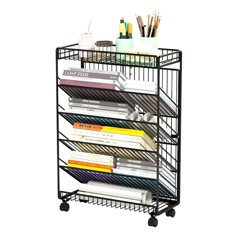 Organizador De Escritorio Apoya Libros Librero Sujetalibros