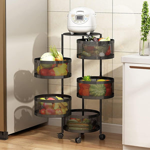 Carro Organizador Ruedas Organizador Para Cocina Baño 5nivel