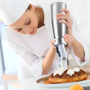 Dispensador De Crema Batida Para Postres 500 Ml Sifon Crema Batida Dispensador Chantilly Sifon De Cocina Dispensador De Crema Batida Sifon Crema Batida Dispensador Chantilly Pasteleriuscl