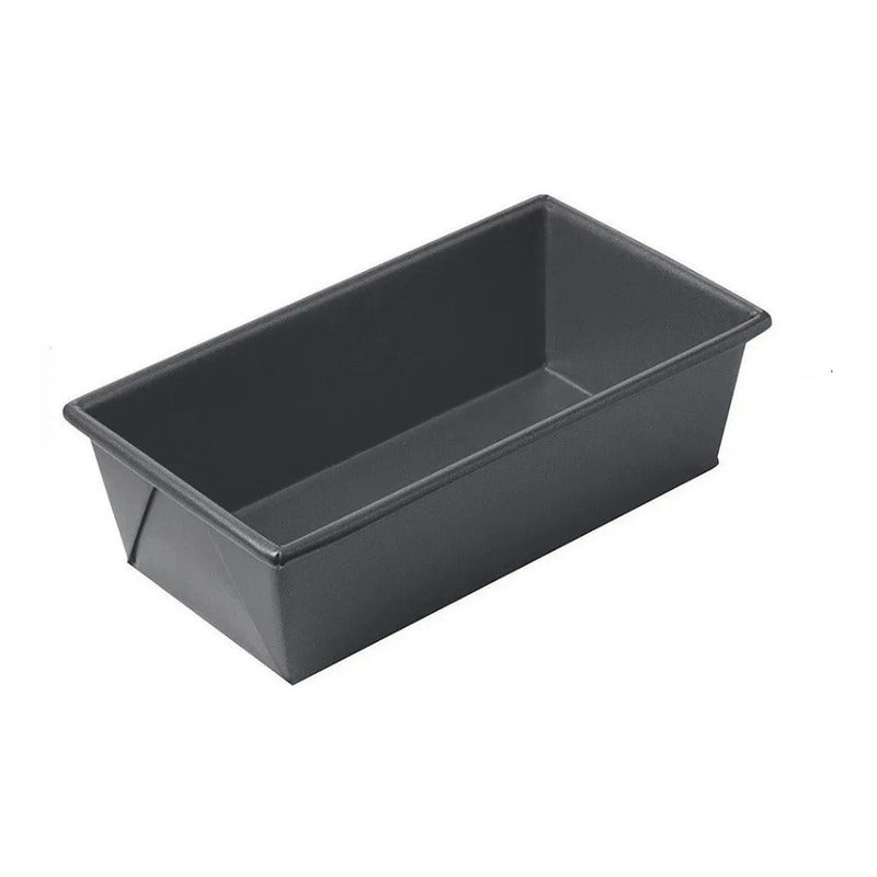 Molde Pan Molde Para Pan De Molde Rectangular Queque 20cm Gris Oscuro