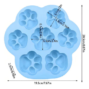 Moldes De Chocolate Moldes Chocolate Silicona Patitas Patas Color Azul Patitas De Perro 7 Cavid Pastelería Cl