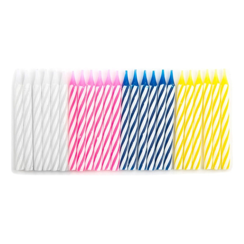 Set 24 Velas De Cumpleaños Vela Decorativa Vela De Torta