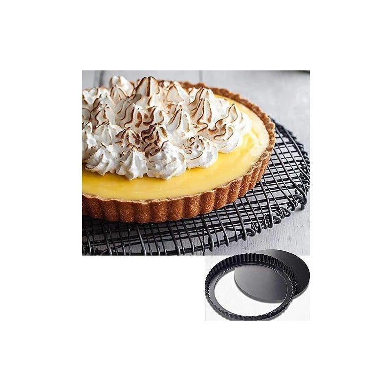 Pack X2 Molde Desmontable Moldes Desmontables Moldes 22cm Gris Oscuro