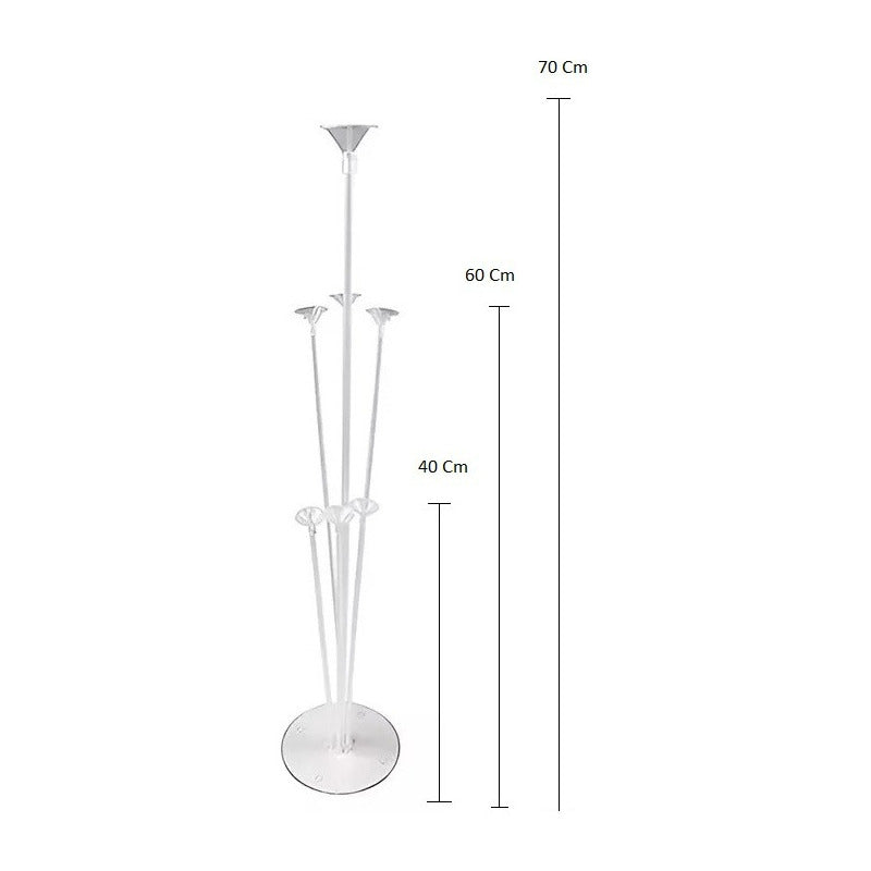 X4 Soporte De Globos Varillas Para Globos Varilla De Globos  Transparente