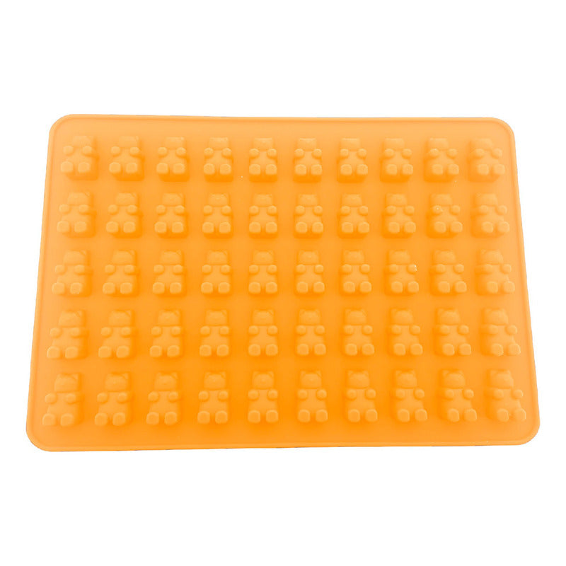 Molde De Silicona Ositos Moldes Silicona Reposteria 50 Osito