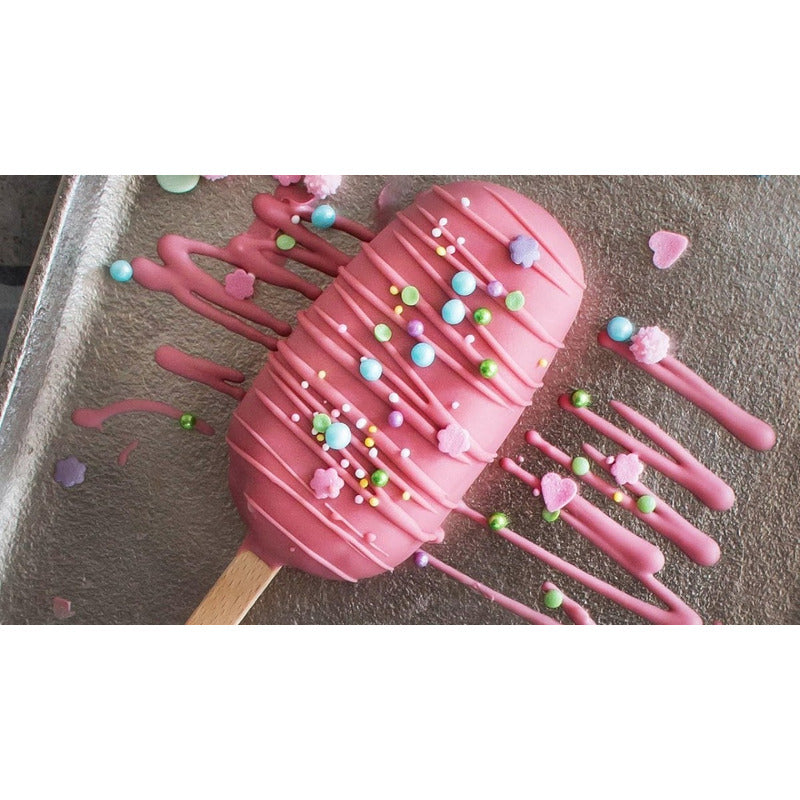 Pack X2 Moldes De Helado Molde Para Helado Molde Helados 417 Blanco