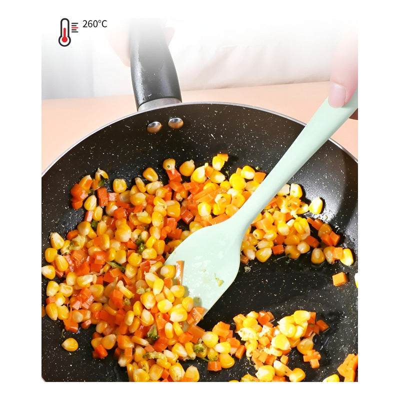 2 Mezquino Silicona Espatula Silicona Espatula Reposteria Multicolor / Mezquino Silicona