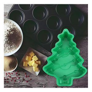 Molde Silicona Navidad Moldes De Silicona Reposteria Árbol Molde Queque Moldes Repostería Moldes De Silicona Para Horno Moldes De Torta Molde Navidad Molde Torta Navideño Pasteleriuscl