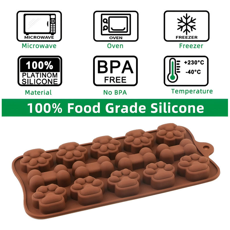 Moldes Reposteria Molde Silicona Molde Helados Mascotas Multicolor/ Moldes De Chocolate / Molde Mascotas