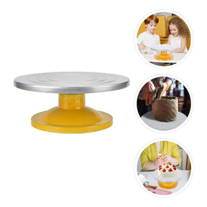 Base Giratoria Tortas Plato Giratorio Base Aluminio 32cm