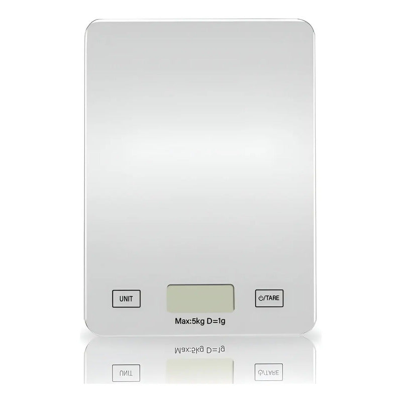 Gramera Digital Pesa Gramera Cocina Pesa Alimentos 5kg/1g Bascula Comercial Balanzas Digitales Gramera Digital Pasteleriuscl Gris 5 Kg