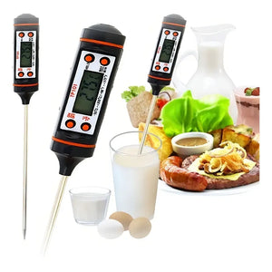 Termometro De Cocina Termómetro Horno Termometro Digital Negro